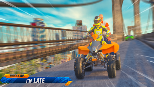 ATV Bike City Taxi Cab Simulator - عکس برنامه موبایلی اندروید