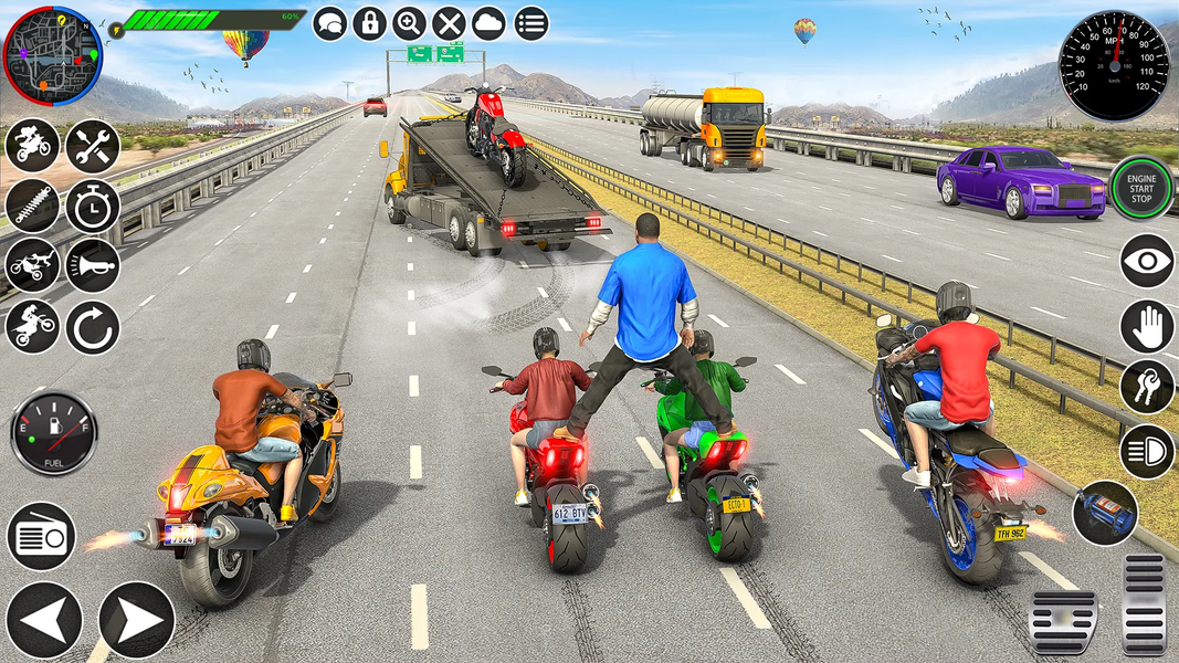 Indian Bike Gangster Simulator - عکس بازی موبایلی اندروید