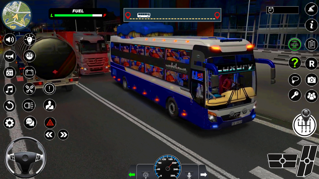 Coach Bus Simulator - Euro Bus - Gameplay image of android game