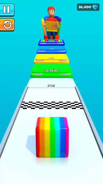 Jelly Race Number Game - عکس بازی موبایلی اندروید