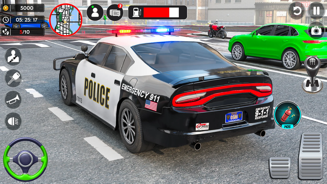Police Car Driving: Car Games - عکس بازی موبایلی اندروید