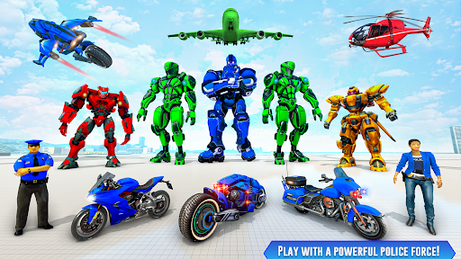 Robot Transform War Car Games - عکس بازی موبایلی اندروید