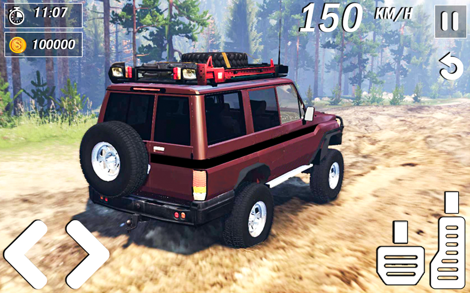 Jeep Game 2023- Jeep Simulator - Gameplay image of android game