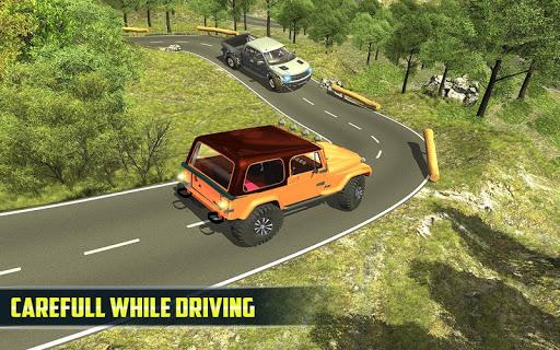 Jeep Driving Simulator offRoad - Gameplay image of android game