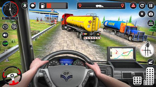 Oil Truck Games: Driving Games - Gameplay image of android game