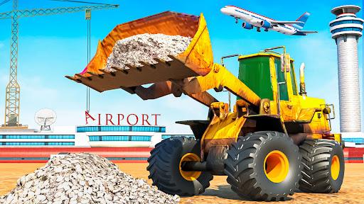 Airport Construction Builder - Gameplay image of android game