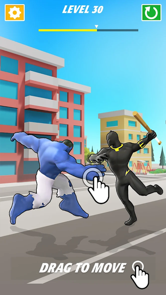 Slowing Superhero Fight - عکس بازی موبایلی اندروید