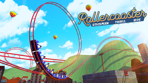 Stickman Roller Coaster Thrill Ride - Gameplay image of android game