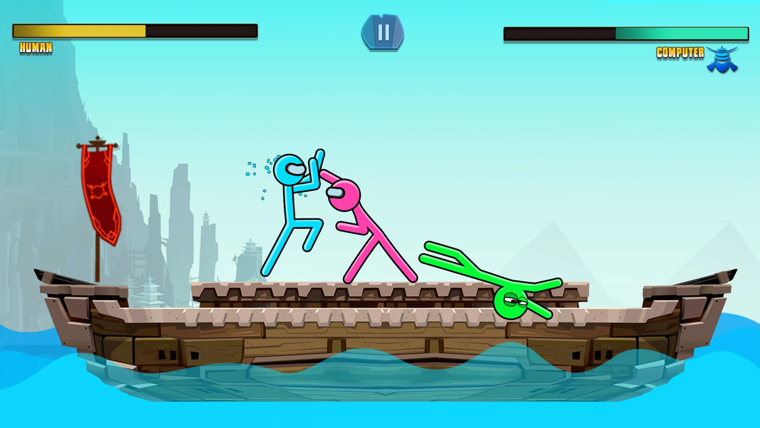 Stick Fight: Stickman Games - عکس بازی موبایلی اندروید