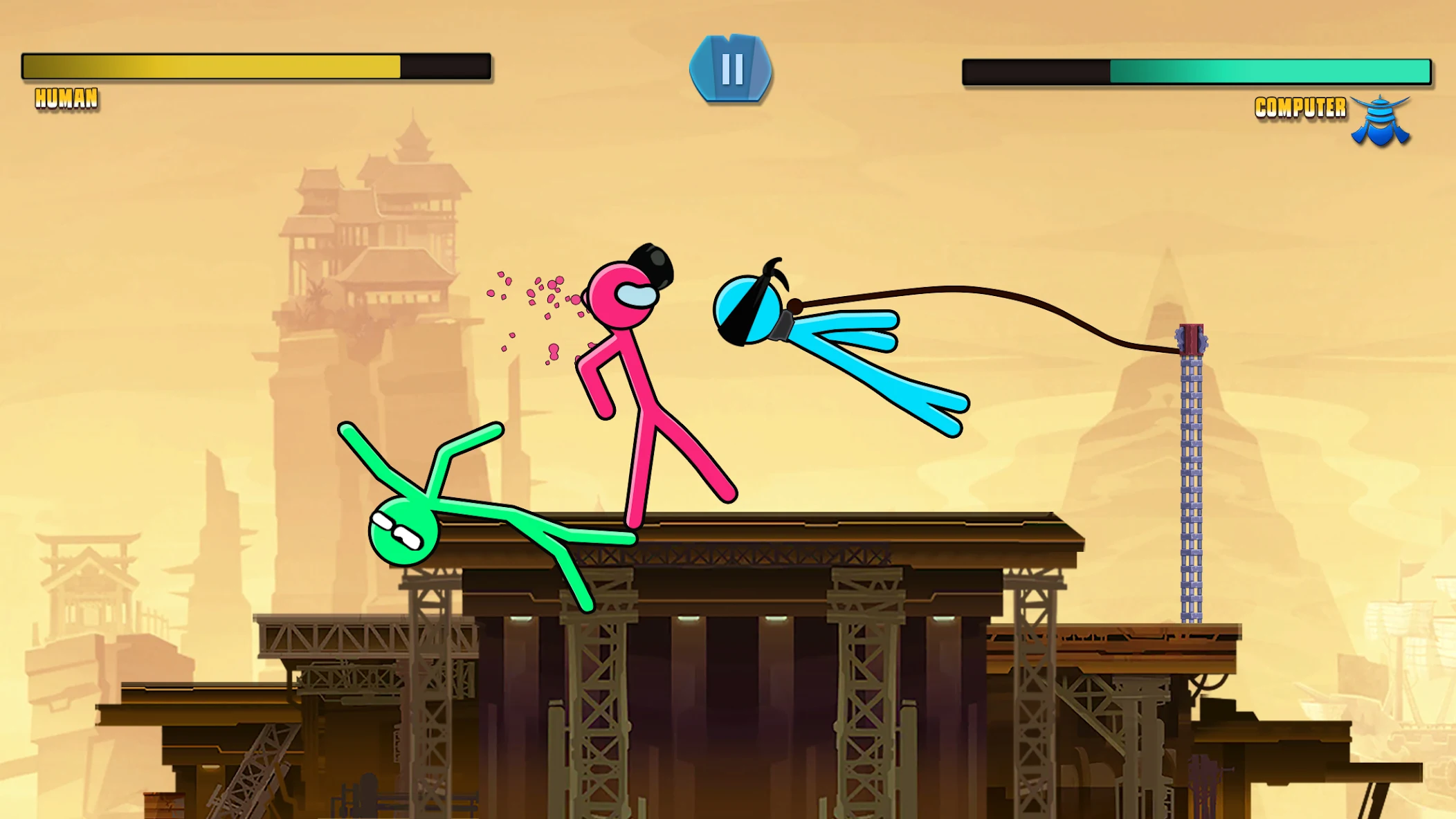 بازی Stick Fight: Stickman Games - دانلود | بازار