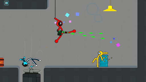 Stickman Battle Playground 2 - Gameplay image of android game
