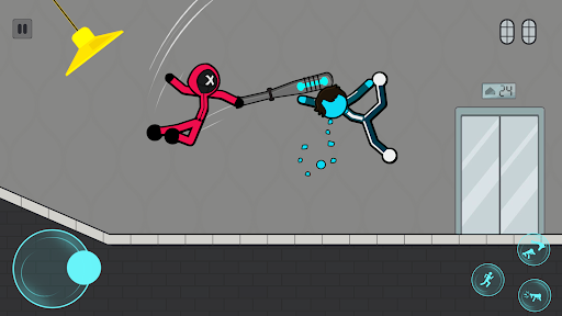 Stickman Fighting 2 Player - free online game