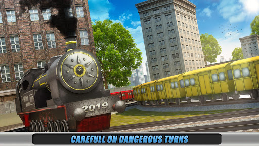 Ultimate Train Driving Simulator 2020 - Image screenshot of android app