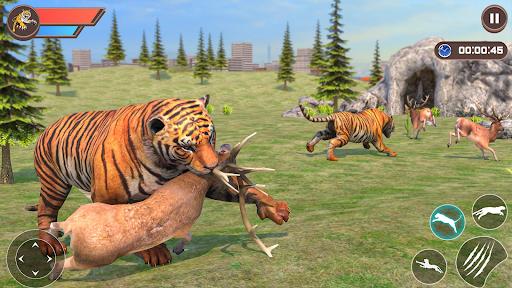 Tiger Simulator - Tiger Games - عکس بازی موبایلی اندروید