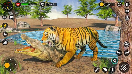 Tiger Simulator - Tiger Games - Gameplay image of android game