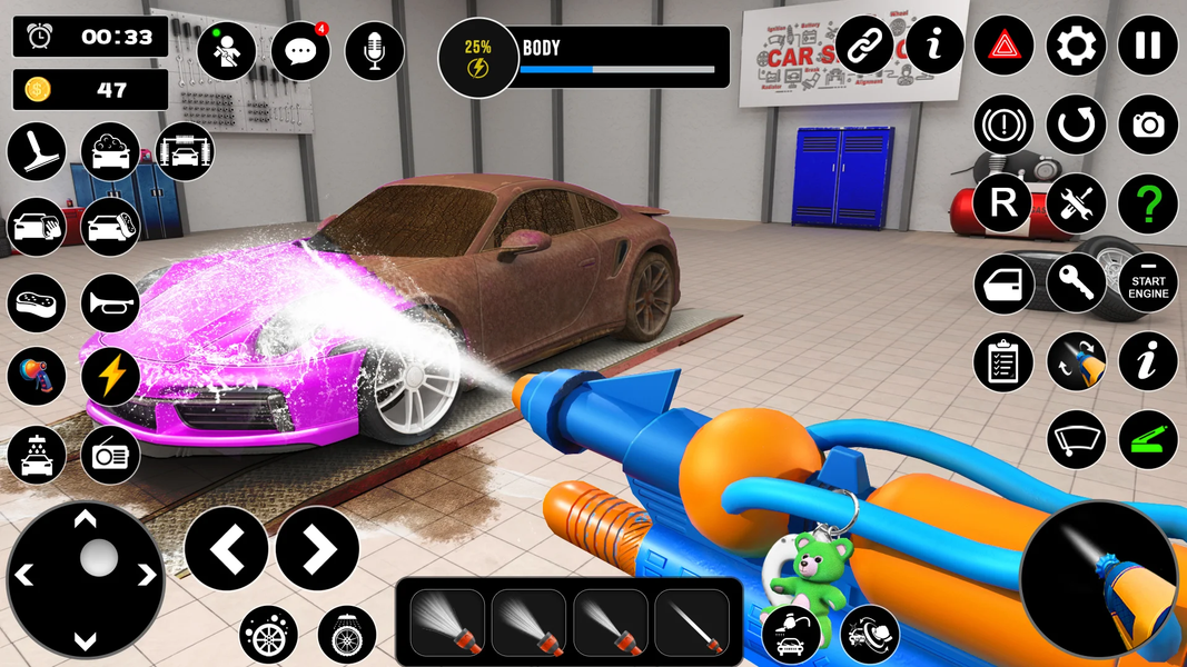 Car Wash Games & Car Games 3D - عکس برنامه موبایلی اندروید