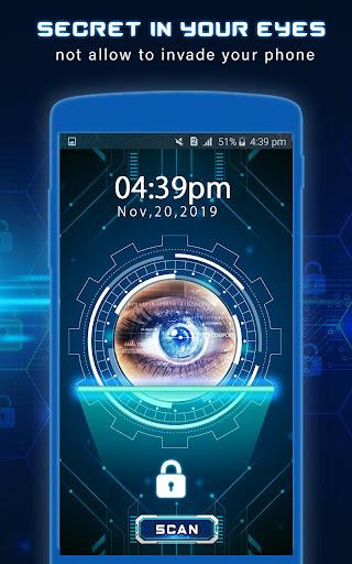 Eye Scanner App Prank to Unloc - Image screenshot of android app