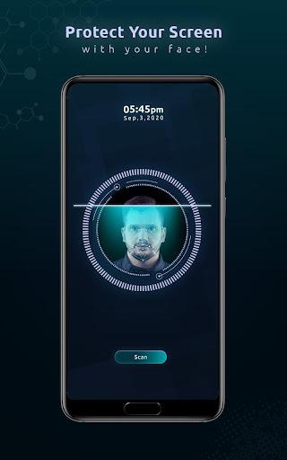 Face Scanner Lock Screen Prank - عکس برنامه موبایلی اندروید