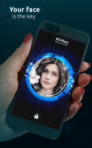 Face Scanner Lock Screen Prank - عکس برنامه موبایلی اندروید