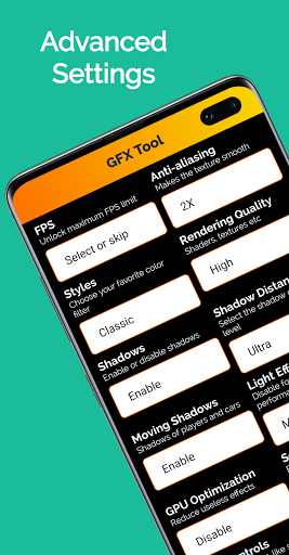 GFX Tool Pro - Max fps - عکس برنامه موبایلی اندروید