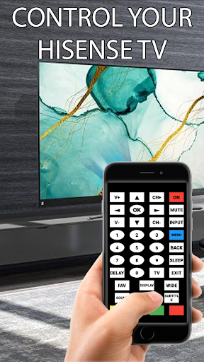 HISENSE Full Tv Remote - عکس برنامه موبایلی اندروید