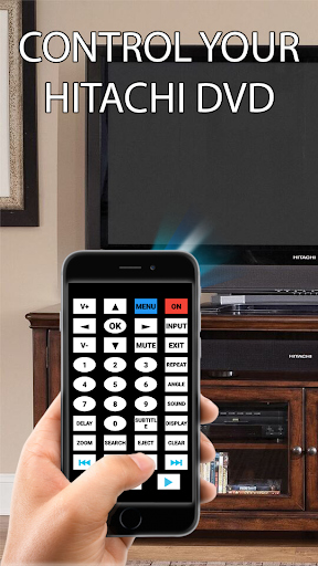 HITACHI Full DVD Remote - Image screenshot of android app