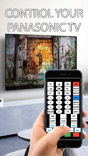 PANASONIC Full Tv Remote - Image screenshot of android app