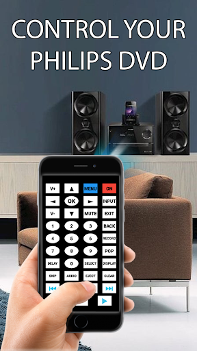 PHILIPS Full DVD Remote - عکس برنامه موبایلی اندروید