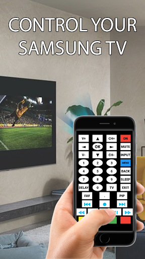 SAMSUNG Full Tv Remote - Image screenshot of android app