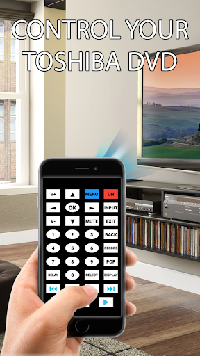 TOSHIBA Full DVD Remote - Image screenshot of android app
