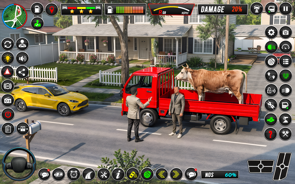 Farm Animal Cargo Truck ۳d - عکس بازی موبایلی اندروید