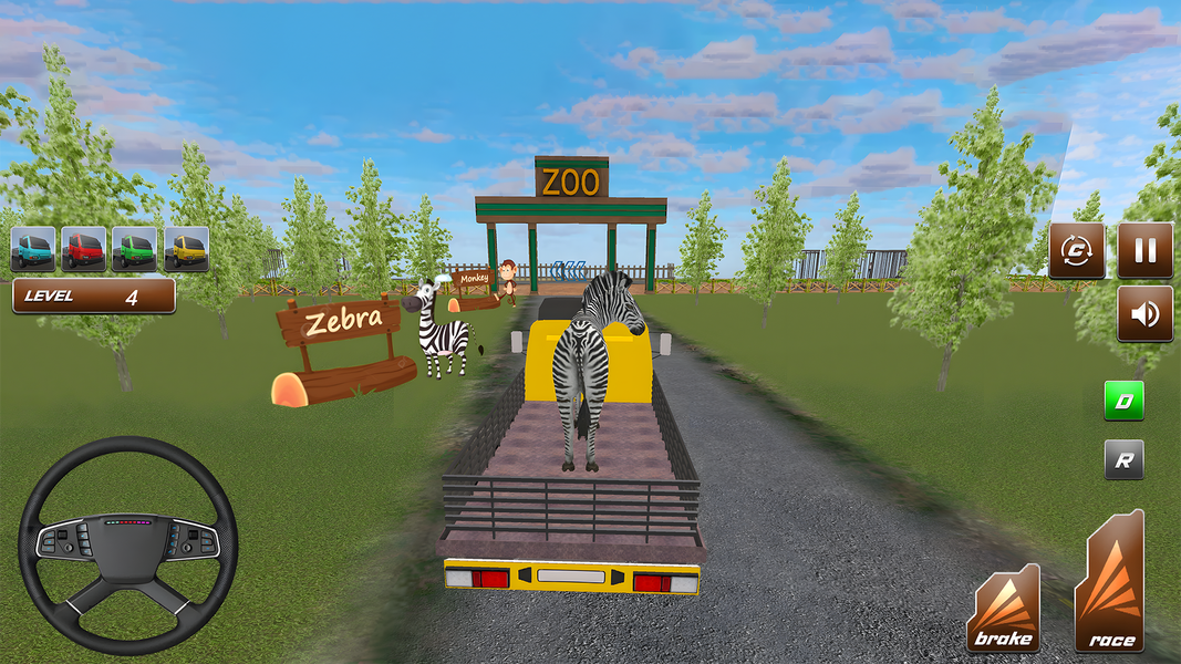 Farm Animal Cargo Truck ۳d - عکس بازی موبایلی اندروید