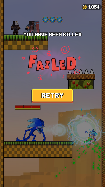 Swing Spider: Blue Monster - عکس بازی موبایلی اندروید