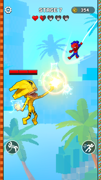 Swing Spider: Blue Monster - عکس بازی موبایلی اندروید