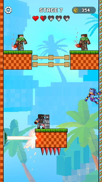 Swing Spider: Blue Monster - عکس بازی موبایلی اندروید