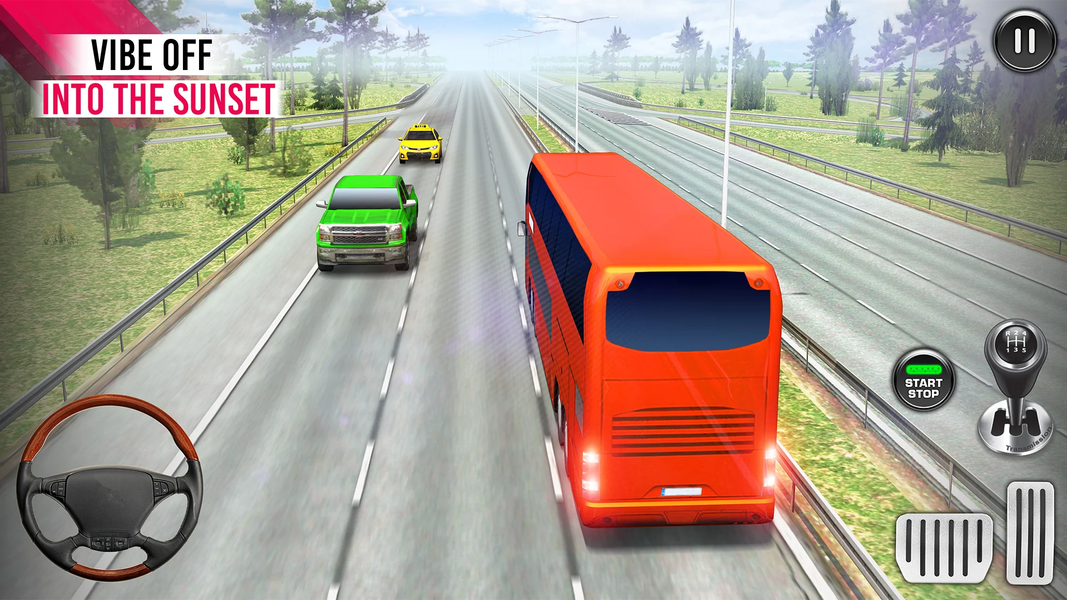 Bus Simulator Saga: Driving ۳D - عکس بازی موبایلی اندروید