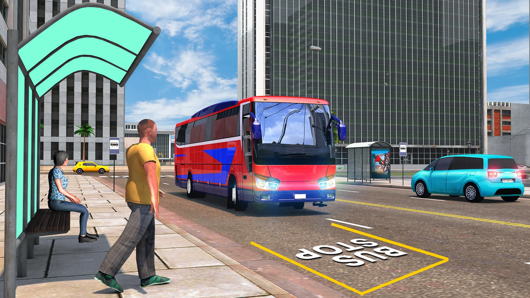 Bus Simulator Saga: Driving ۳D - عکس بازی موبایلی اندروید