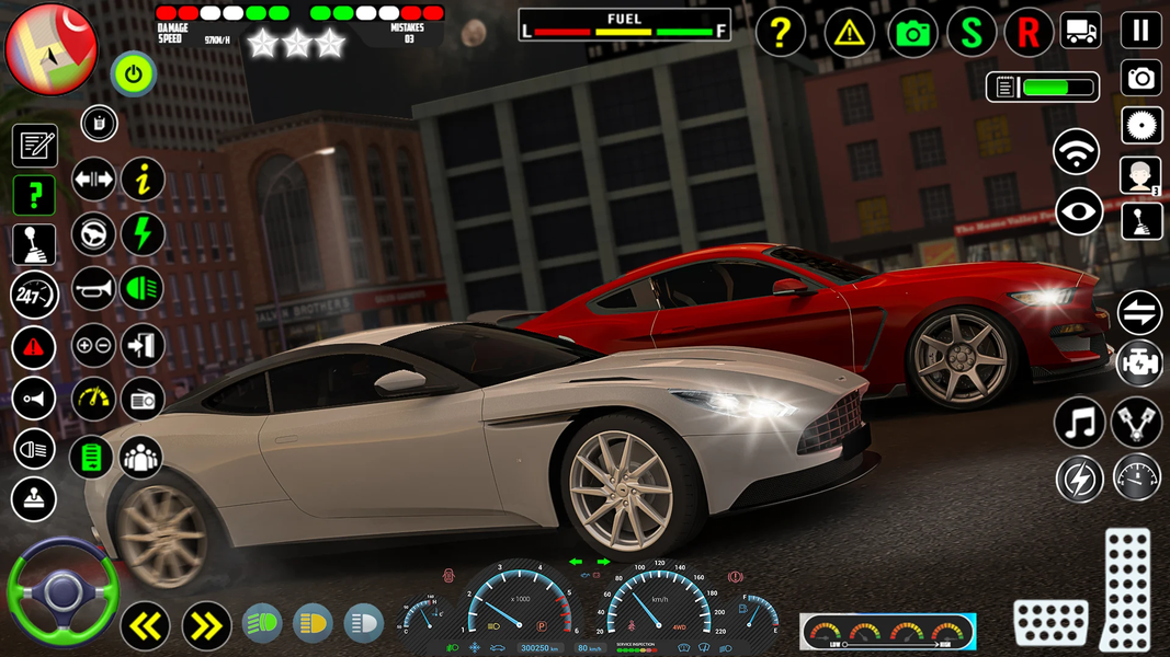 US Car Driving School-Car game - Gameplay image of android game