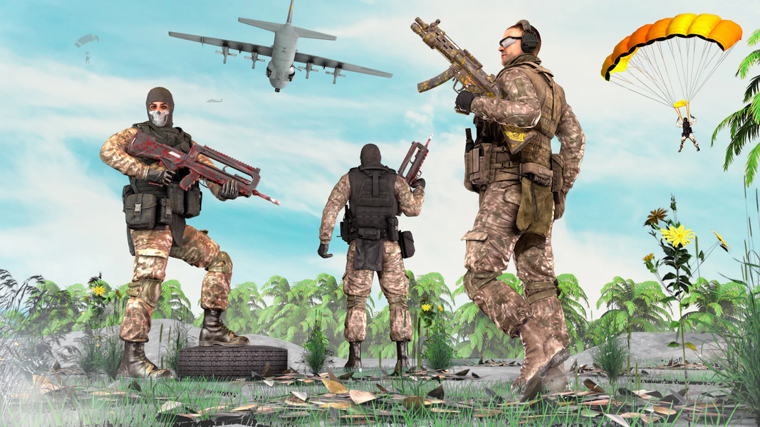 Gun Games Offline : Goli Game - Gameplay image of android game