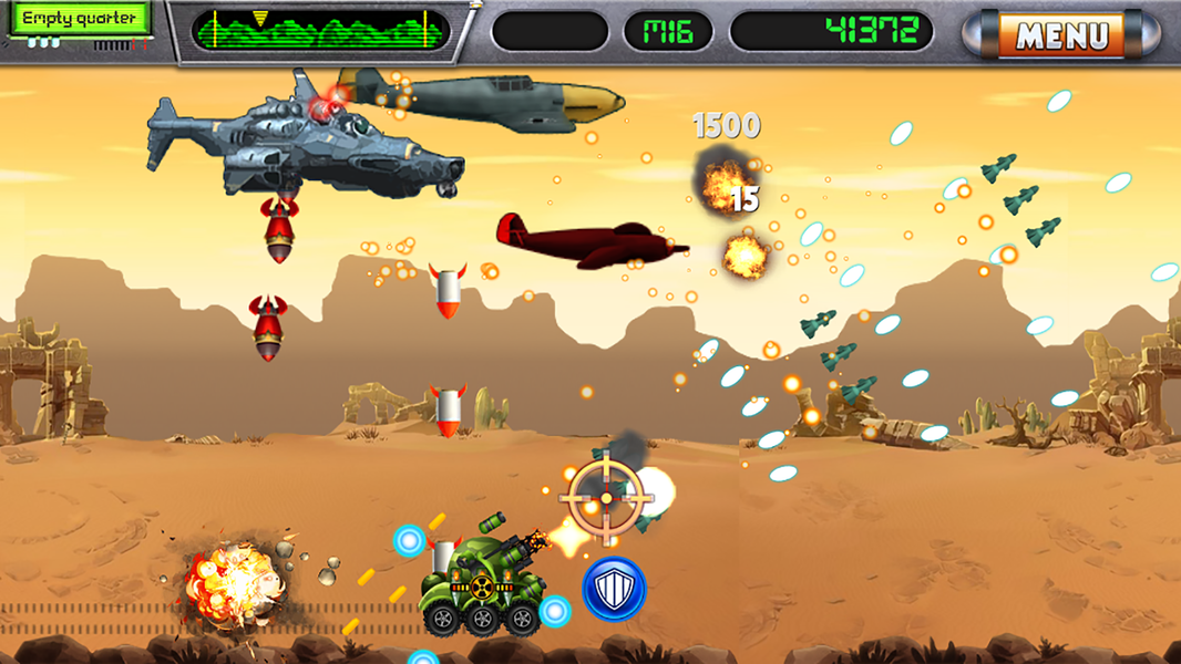 Heavy Tank : Nuclear Weapon - Gameplay image of android game