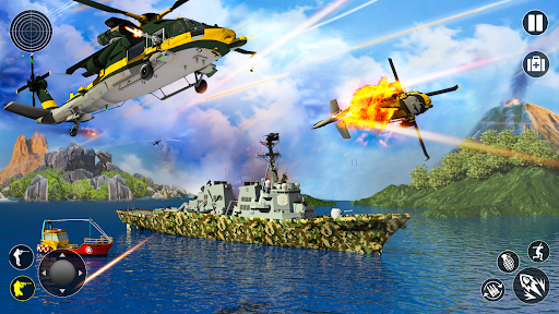 Helicopter Gunship ۳D Warfare - عکس برنامه موبایلی اندروید