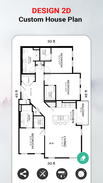 House Design Plan ۳D App - عکس برنامه موبایلی اندروید