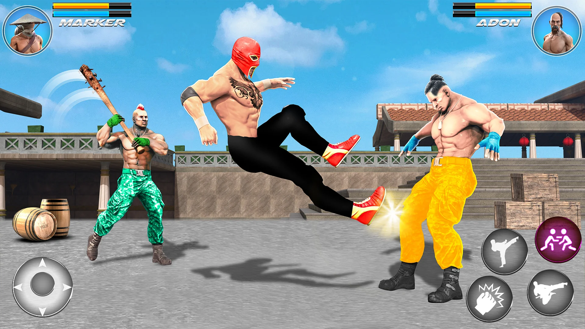 بازی Kung Fu karate Game Offline 3D - دانلود | بازار