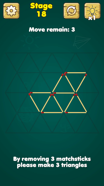 Matchstick Puzzle - عکس بازی موبایلی اندروید
