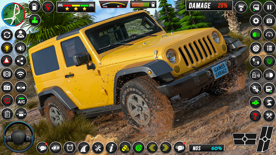 Jeep Game-Jeep Driving 3d - Gameplay image of android game