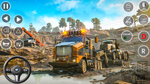 Offroad Mud Games: Cargo Truck - Image screenshot of android app
