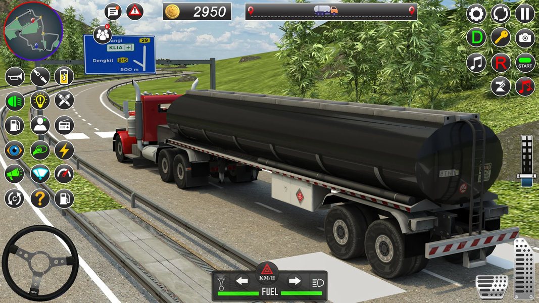 US Oil Tanker Transporter Game - عکس بازی موبایلی اندروید