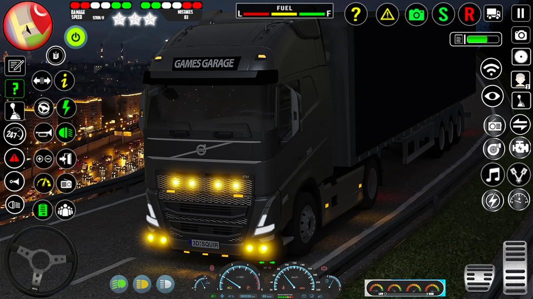 US Oil Tanker Transporter Game - عکس بازی موبایلی اندروید
