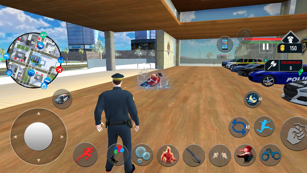 Police Duty Cop Car Chase Sim - Gameplay image of android game