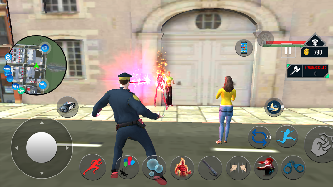 Police Duty Cop Car Chase Sim - Gameplay image of android game